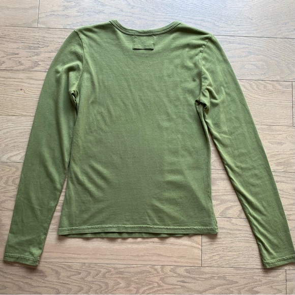 Juicy Couture “JUICY SISTER” Green y2k tee RARE - Picture 3 of 8